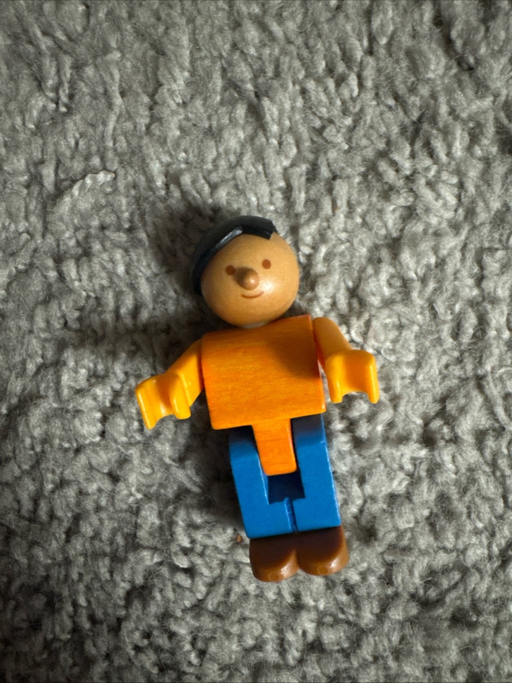 Vintage Hape Woody Click Figure